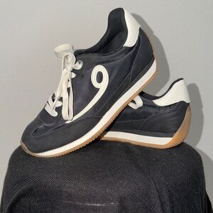 Nine West Black and White Athletic Shoes